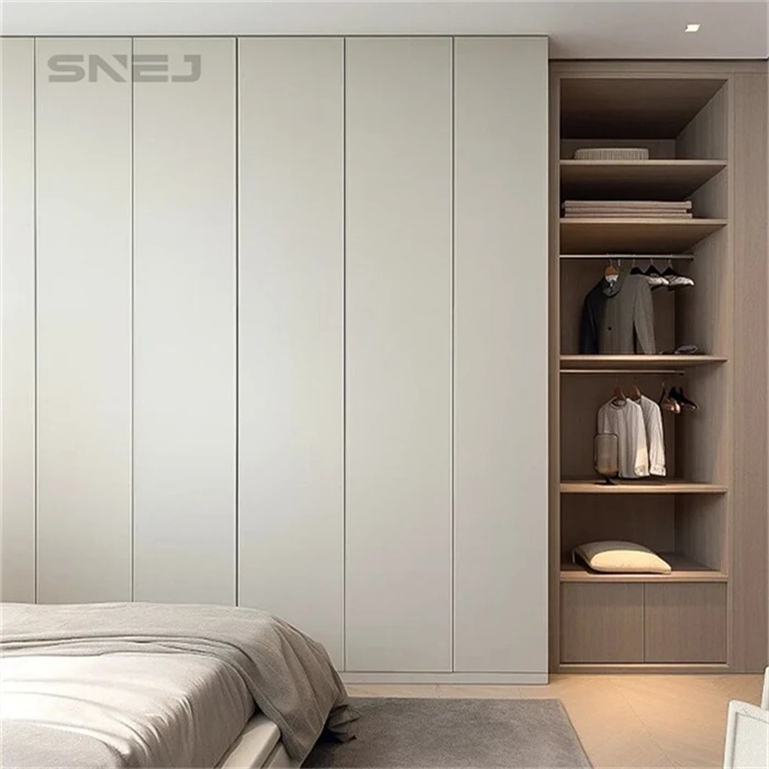 Wooden Minimalist Open Wardrobe Sale